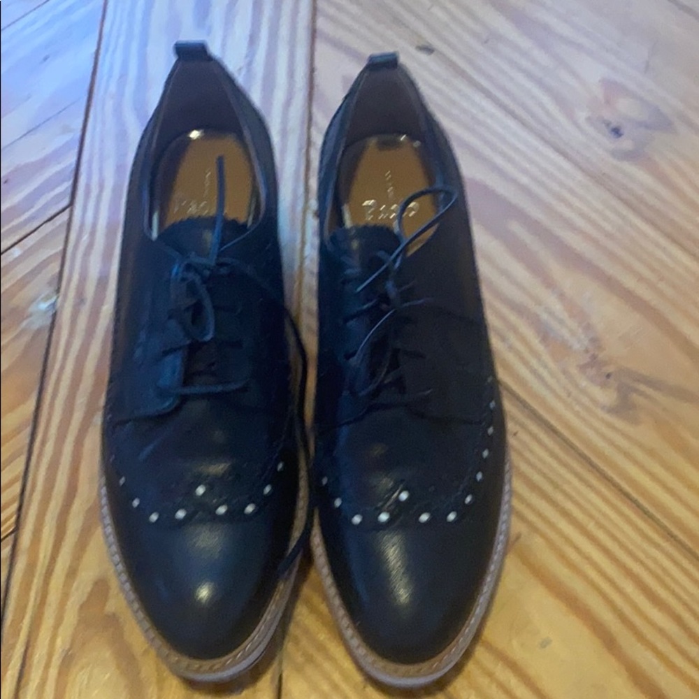 Linea Paola wedge Oxford shoes 10 M